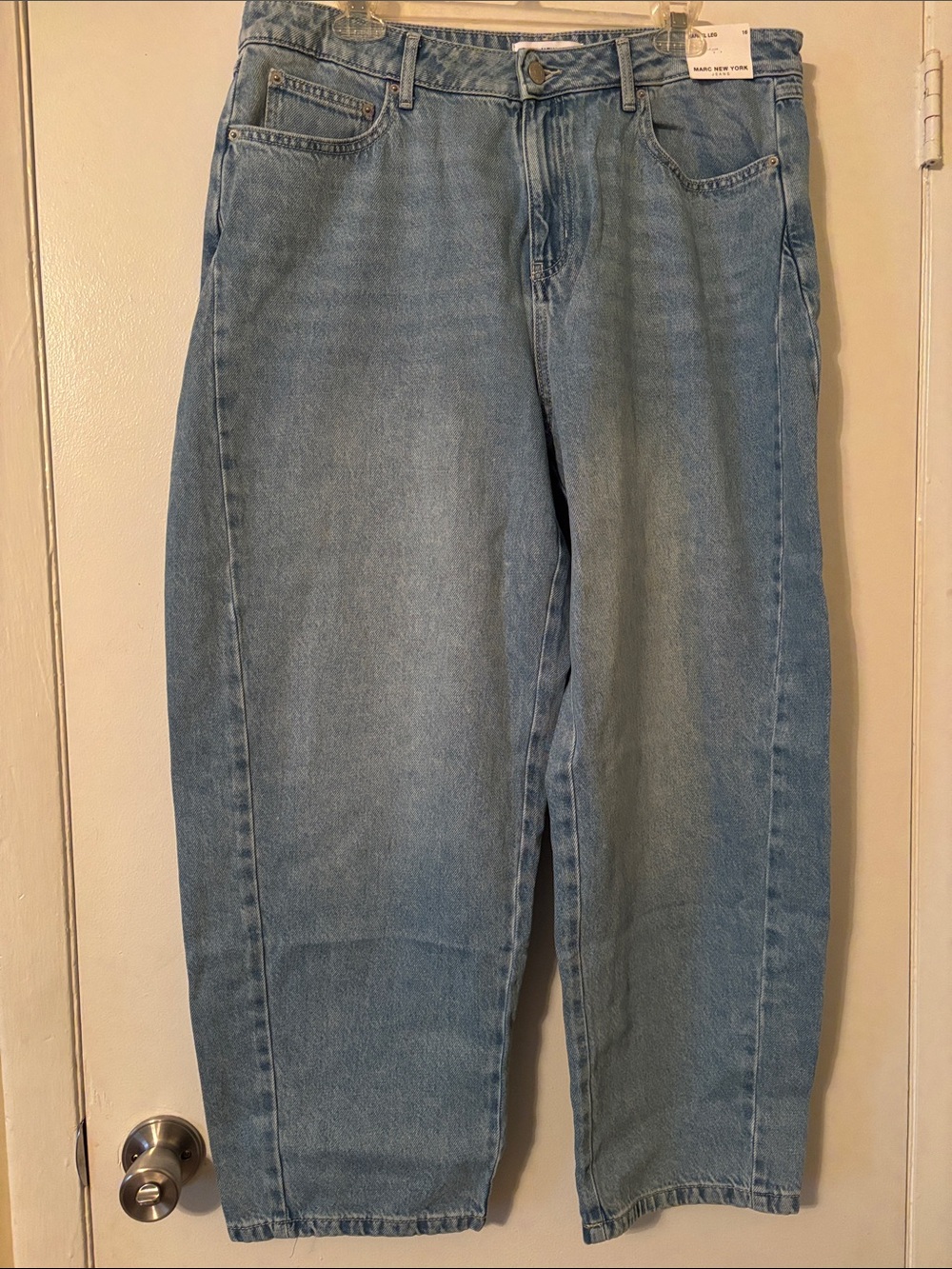 Marc New York Barrel Leg Denim Jeans